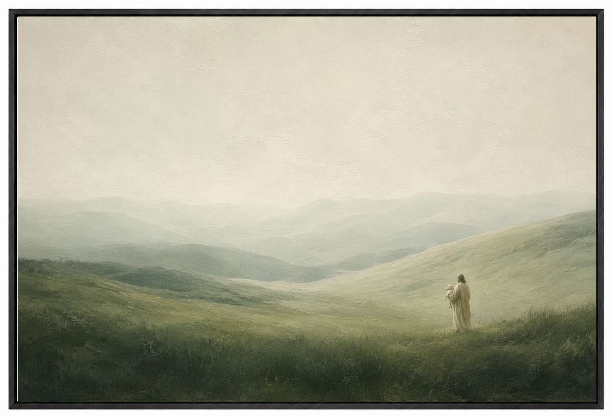 The Shepherd's Love — Faith Canvas Wall Art
