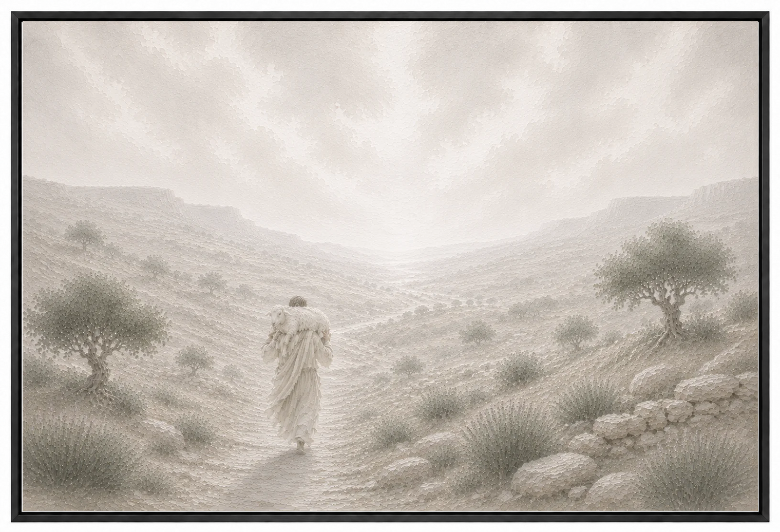 The Lost Sheep — Faith Canvas Wall Art