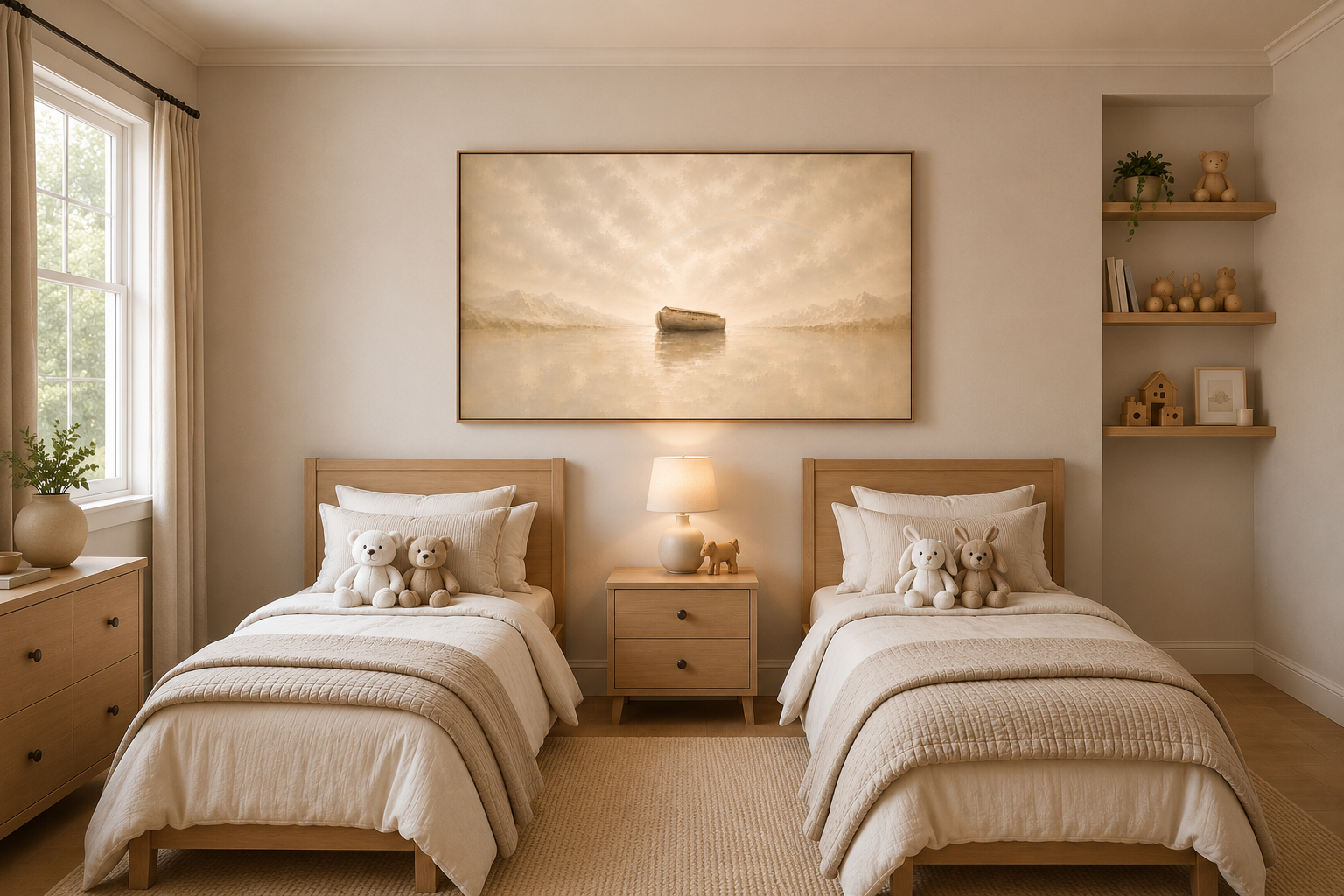 Noah's Ark - Faith Canvas Wall Art