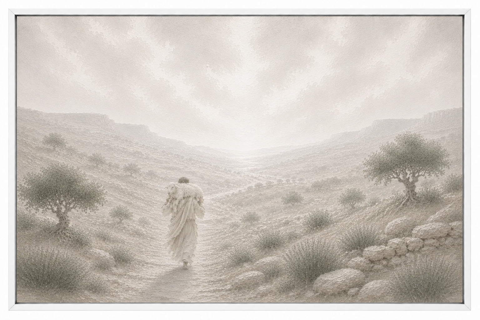 The Lost Sheep — Faith Canvas Wall Art