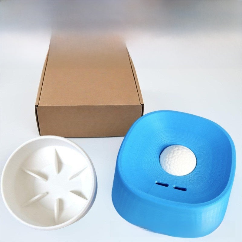 Non-Slip Slow Feeder Dog Bowl