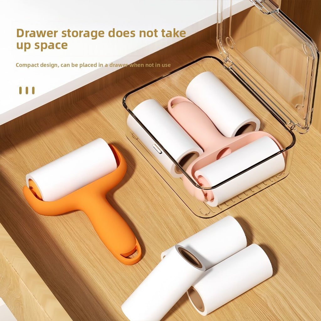 Mini Portable Pet Lint Roller with Refill