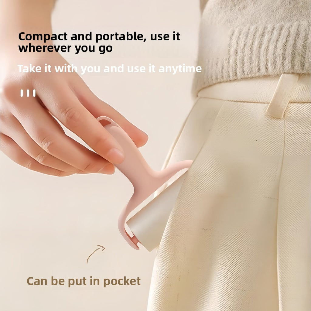 Mini Portable Pet Lint Roller with Refill